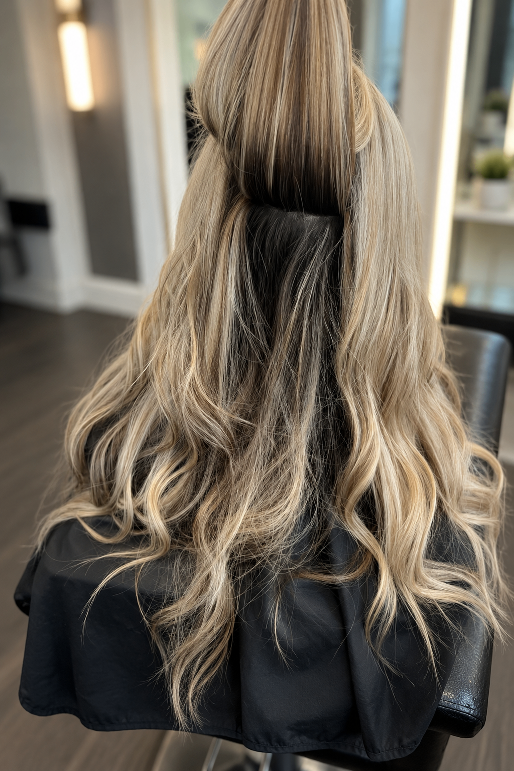 IBE hand-tied weft extensions